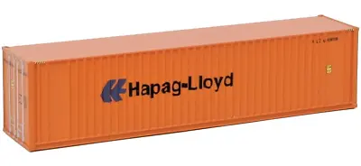 Walthers N Scale ~ New 2024 ~ Hapag-Lloyd ~ 40' Ribbed Container ~ 949-8804 • $8.72