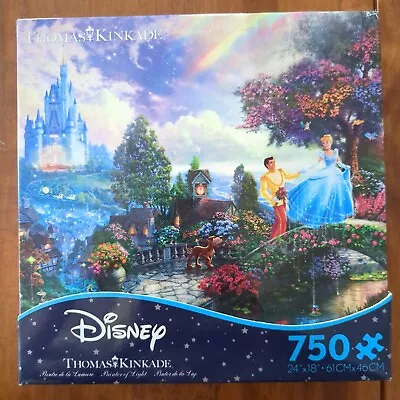 The Disney Collection - Cinderella Thomas Kinkade 750 Piece Jigsaw Puzzle Ceaco • $27.99