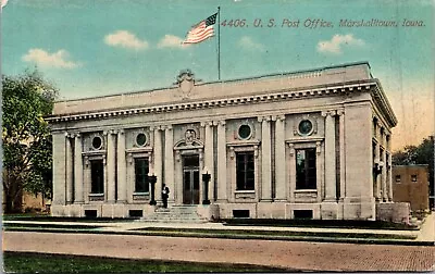 Postcard United States Post Office In Marshalltown Iowa • $6