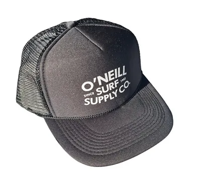 $9.99 • Buy O’Neill Surf SnapBack Mesh Hat NEW Black