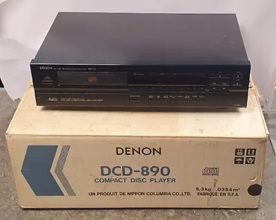 £69 • Buy Denon DCD-890 CD Player With 20-bit Lambda Super Linear Convertor