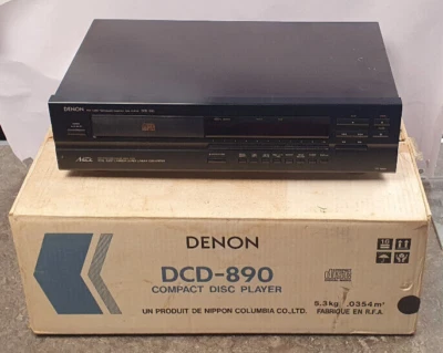 £69 • Buy Denon DCD-890 CD Player With 20-bit Lambda Super Linear Convertor