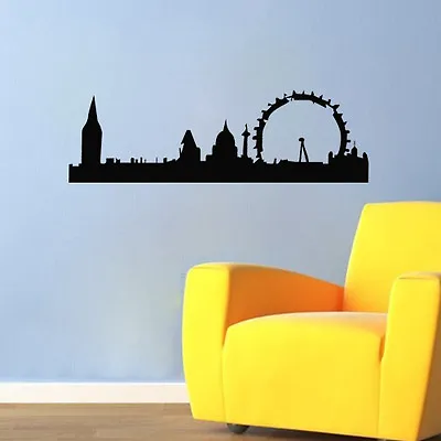 London Skyline City Vinyl Wall Art Sticker Decal • £23.29