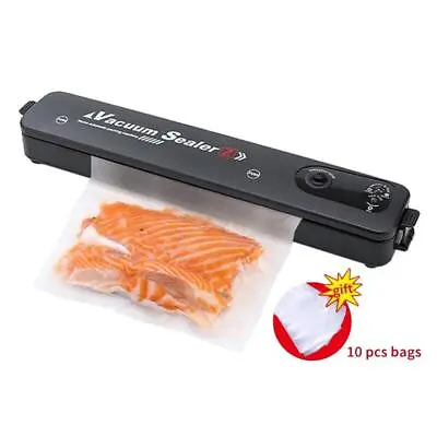 $19.99 • Buy Commercial Vacuum Sealer Packaging Machine With Free 10pcs Vacuum Bag Food Saver