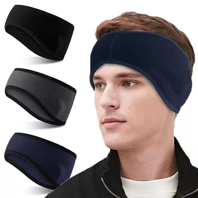 Ear Warmers Cover Headband Winter Sports Headwrap Fleece Ear Muffs For Men Women • $5.68