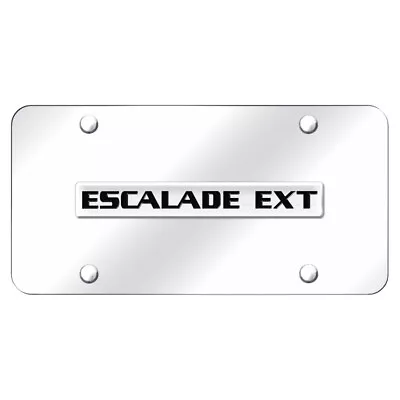 License Plate Chrome For Cadillac Escalade EXT Name On Chrome [Licensed] • $58.72