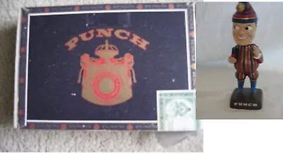 Vintage EMPTY Punch Cigar Box No. 75  PUNCH BOBBLEHEAD FIGURE Cigar • $19.99