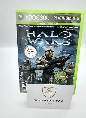 Halo Wars - Platinum Hits (Microsoft Xbox 3602010) Tested & Working | Free Ship • $11.99