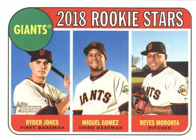 2018 Topps Heritage Baseball Card Singles Rookie RC You Pick Buy 4 Get 2 FREE • $0.99