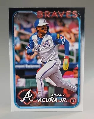 2024 Topps Ronald Acuña Jr. #1 Atlanta Braves *2023 MVP* Baseball Card • $2