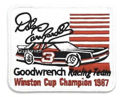 Dale Earnhardt Goodwrench Chevrolet Patch Iron Sew On Vintage Style Retro • $5.60