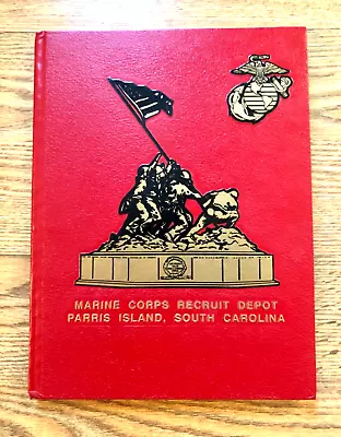 Marine Corps MCRD Parris Island SC Yearbook 1st Battalion Platoon 1048 1049 1050 • $3.95