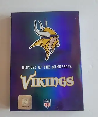 NFL History Of The Minnesota Vikings (DVD) 2010 Bud Grant Randy Moss • $20