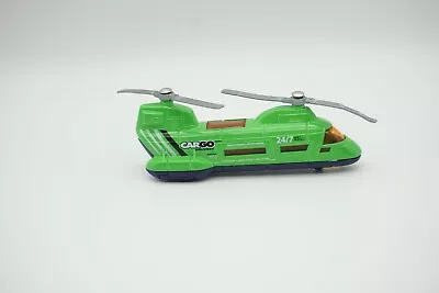 Matchbox Mattel 2001 Cargo Delivery Transport Helicopter Diecast Green • $4.50