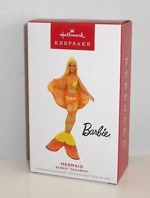 2023 Hallmark - MERMAID BARBIE - MAGIC LIGHT ORNAMENT • $9.99