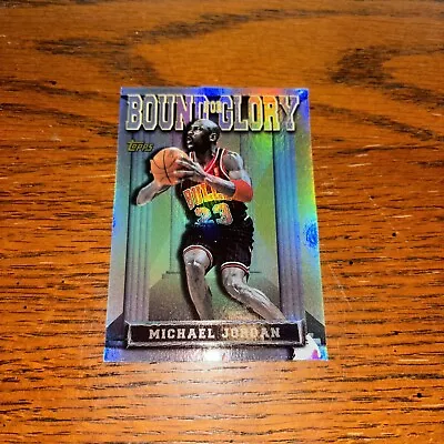 1997 Michael Jordan Topps Bound For Glory Refractor Insert • $140