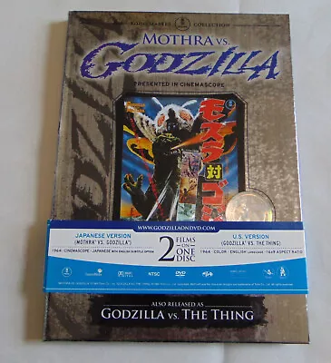 Mothra V.S. Godzilla Godzilla V.S. The Thing DVD Toho Master Collection • $15