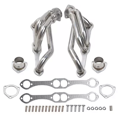 Exhaust Headers For Small Block Chevy Blazer S10 S15 2WD 350 V8 GMC Engine Swap • $169.99