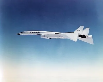 XB-70 / XB-70A VALKYRIE PLANE IN FLIGHT 8x10 SILVER HALIDE PHOTO PRINT • $14.99