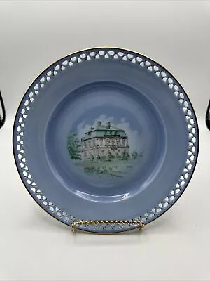 Reticulated B&G Bing & Grondahl Royal Copenhagen Plate Eremitageslottet • $19.99