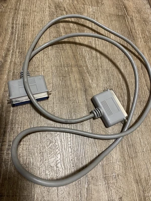 $15.99 • Buy Apple 590-0306-A Cable Computer 3 Ft Vintage SCSI Centronics 50 Pin