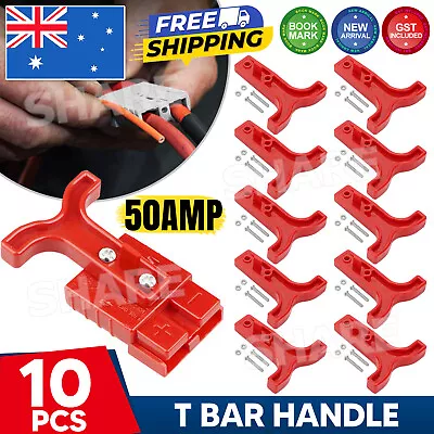 10PCS Red T Bar Handle For Anderson Style Plug Connectors Tool 50AMP 12-24V • $7.45