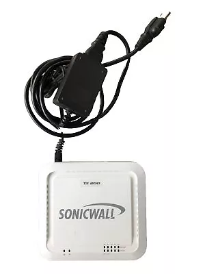 Sonicwall TZ 200 Firewall VPN Security Router APL22-06F W/ Power Supply Adapter • $24