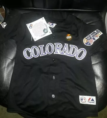 Matt Holliday Colorado Rockies World Series Shirt MLB Baseball Jersey -- Youth S • $135.71