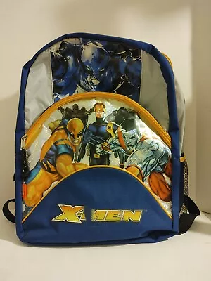 Vintage X Men Wolverine Backpack Sparkling 90s Cyclops Colossus Marvel Comics!! • $24