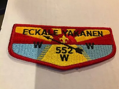 Eckale Yakanen Lodge 552 S8 Older OA Flap Florida OA Sw • $6.95