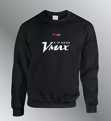 Sweat Shirt Vmax 2008 Motorcycle Sweatshirt Sweater Pullover V Max 1700 K8 • $49.84