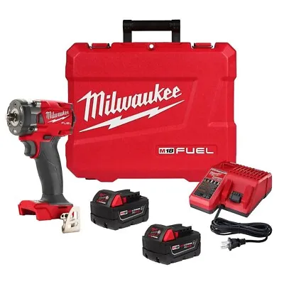 Milwaukee 2854-22R M18 FUEL 3/8   Compact Impact Wrench W/ Friction Ring Kit • $393.33