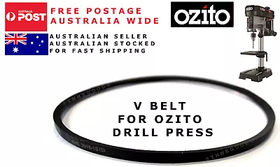 Bench Drill Press V Belt Drive Belt Ozito Dp350 5 Speed Parts • $24.95