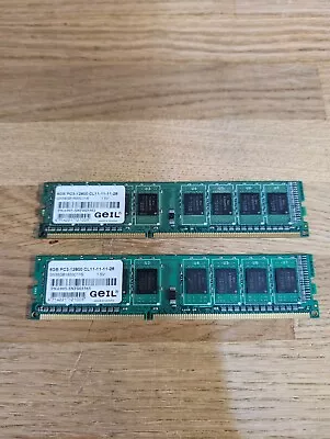 Geil 16GB (2x 8GB) DDR3 1600MHz RAM GN38GB1600C11S • £19.99