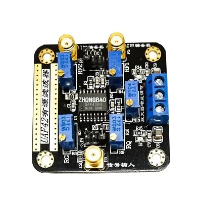 UAF42 High Pass Low Pass Band Pass Universal Active Filter Module Adjustable • $48