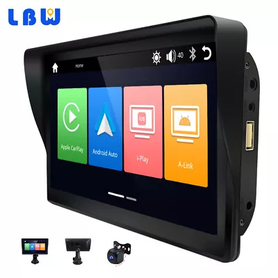 7 Inch Touch Screen Car Radio Portable Wireless Apple CarPlay Android Auto FM • $99.51