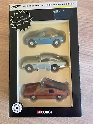 £12 • Buy Vintage Corgi 007 The Definitive Bond Collection Model Cars In Original Box