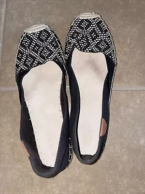 Sperry Katama Cape Tribal Print Espadrille Slip On Beach Flat Shoes Women US 8M • $15