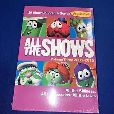 VeggieTales Volume 3 All The Shows 2005-2010 NEW DVDs 10 Show Collector Series • $37