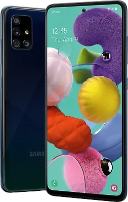 Samsung Galaxy A51 SM-A515U -128GB-Prism Crush Black (Verizon) (No Power) • $34.98