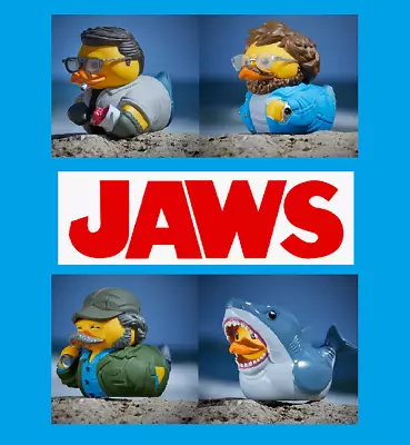 £19.99 • Buy Tubbz Collectable Rubber Duck Jaws Chief Brody Matt Hooper Sam Quint Bruce Shark