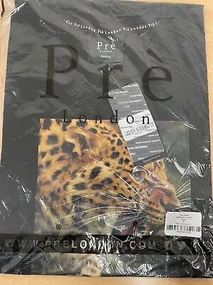 Pre London Unisex T- Shirt Jaguar Safari Animal Print SIZE M (27) • £2