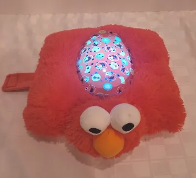 Pillow Pets Sleeptime Lites Sesame Street Elmo Sleeping Night Light-Stars. Works • $14.99