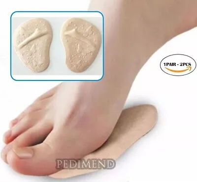 Pedimend™ Metatarsal Morton's Neuroma Gel Cushion Pads Ball Of Foot Cushions • £6.99