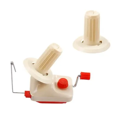 £5.63 • Buy Manual Yarn Winder Portable Lightweight Hand Operated Easy To Set & Use