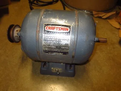 Craftsman 103 113 Table Saw Jointer 3/4 HP Dual Shaft Reversible Motor 115.7534 • $90