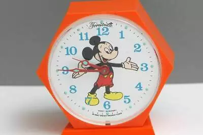 Mickey Mouse Desk Alarm Clock West Germany Disney • $257.54