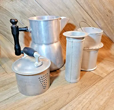 Vintage Aluminum Wear Ever Coffee Pot Percolator Pat'd 1902 USA • $40