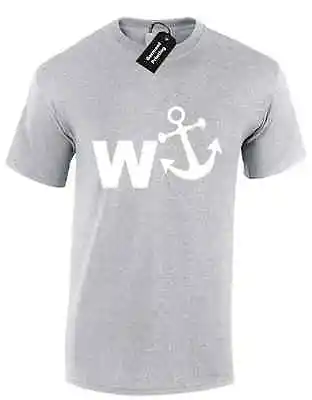 £7.99 • Buy W Anchor Mens T Shirt Funny Rude New Quality Design Gift Joke