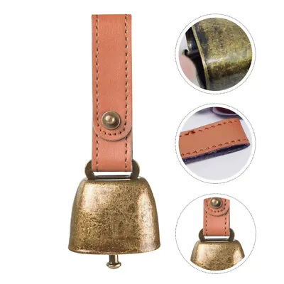 Metal Cowbell Small Brass Bell Grazing Copper Bells Horse Sheep Iron Bells • £7.38